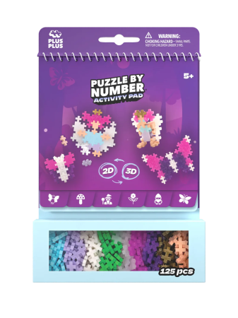 Seturi Constructie - Set de Activitati Plus-Plus, 125 piese, Padurea fermecata - Plus Plus - BazaRapid.ro