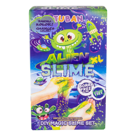 Slime si Jucarii Senzoriale - Set DIY experimente SLIME , ALIEN XL - Tuban - BazaRapid.ro