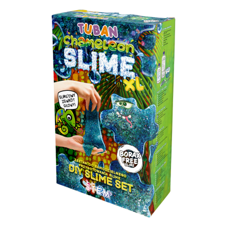 Slime si Jucarii Senzoriale - Set DIY experimente SLIME , CAMELEON XL - Tuban - BazaRapid.ro