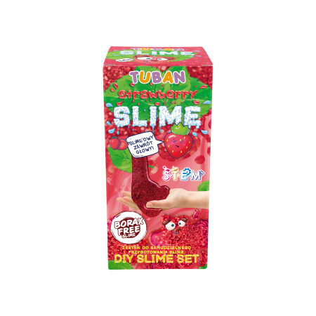 Slime si Jucarii Senzoriale - Set DIY experimente SLIME , CAPSUNI - Tuban - BazaRapid.ro