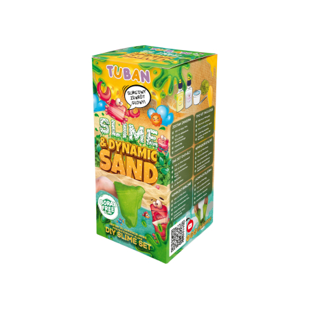Slime si Jucarii Senzoriale - Set DIY experimente SLIME NISIP SENZORIAL - Tuban - BazaRapid.ro