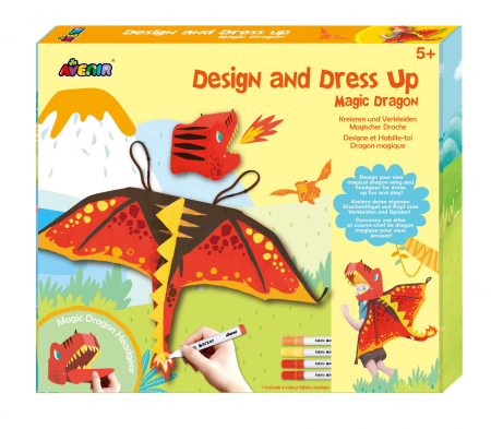 Arts Crafts - Set DYI de costumat - Dragon Magic - Avenir - BazaRapid.ro