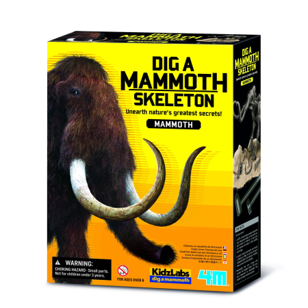 STEM educativ - Set educativ Sapa si descopera Dinozauri - Mamut - 4M - BazaRapid.ro