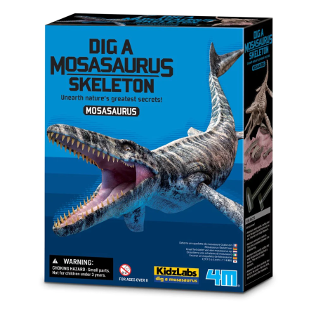 STEM educativ - Set educativ Sapa si descopera Dinozauri - Mosasaurus - 4M - BazaRapid.ro
