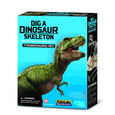 STEM educativ - Set educativ Sapa si descopera Dinozauri - T-Rex - 4M - BazaRapid.ro