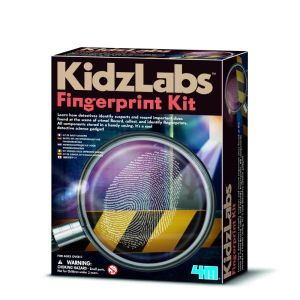 STEM educativ - Set educativ STEM - Amprente digitale KidzLabs - 4M - BazaRapid.ro