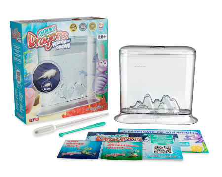 JUCARII - Set educativ STEM - AQUA DRAGONS Habitat HATCH N GROW - Aqua Dragons - BazaRapid.ro