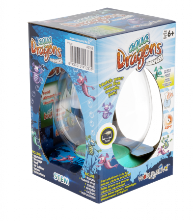 JUCARII - Set educativ STEM - AQUA DRAGONS Habitat Jurassic Time Travel EGGspress - Aqua Dragons - BazaRapid.ro