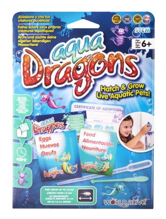 JUCARII - Set educativ STEM - AQUA DRAGONS Lumea subacvatica - kit reumplere starter - Aqua Dragons - BazaRapid.ro