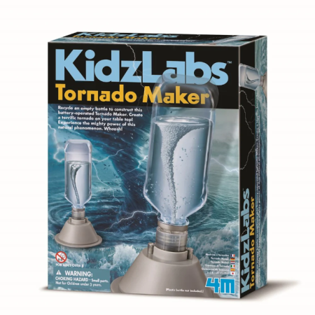 STEM educativ - Set experiment - Generator de Tornada KidzLabs - 4M - BazaRapid.ro