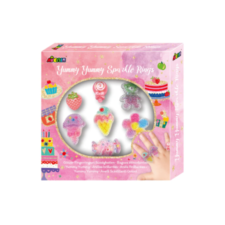 JUCARII - Set inele stralucitoare , zYummy Yummy, , Fancy Me - Avenir - BazaRapid.ro