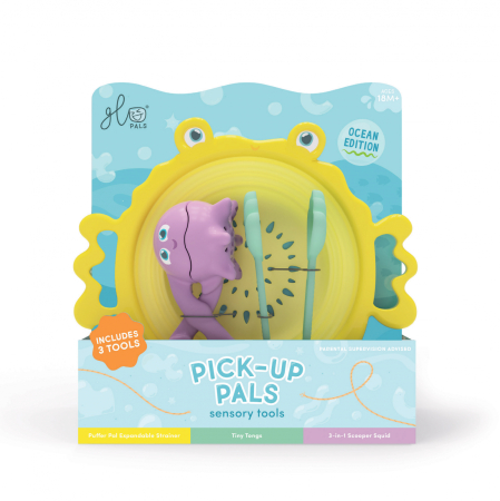 Slime si Jucarii Senzoriale - Set instrumente senzoriale Pick-Up Pals - Glo Pals - BazaRapid.ro