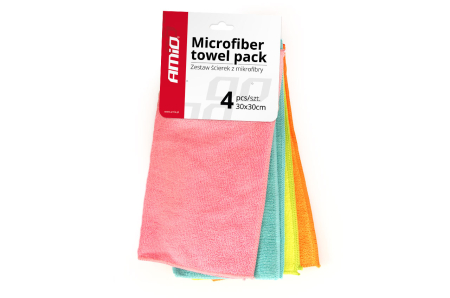 Auto - Moto - Set lavete microfibre 4 buc 30x30 cwash-02