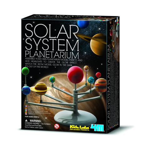 STEM educativ - Set Planetarium Sistemul Solar KidzLabs - 4M - BazaRapid.ro