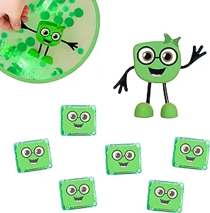 Slime si Jucarii Senzoriale - Set senzorial luminos Pippa - Glo Pal, verde - Glo Pals - BazaRapid.ro