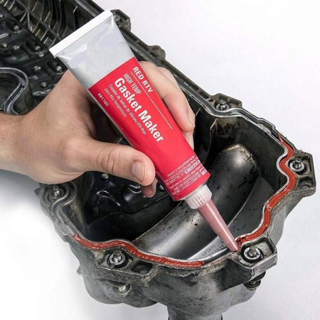 Accesorii Casa - Silicon Etansare Rezistent Termic 343° Celsius, culoare Rosie
