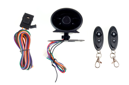 Auto - Moto - Sistem Alarma auto MINI cu  doua telecomenzi