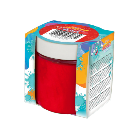 Slime si Jucarii Senzoriale - Slime in cutie JIGGLY SLIME , capsuni, 100 g - Tuban - BazaRapid.ro