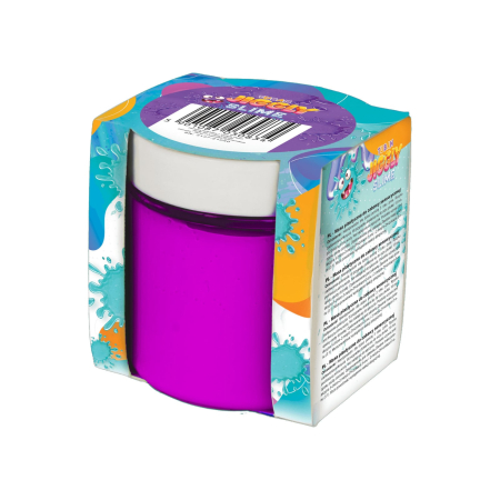 Slime si Jucarii Senzoriale - Slime in cutie JIGGLY SLIME , mov perlat, 100 g - Tuban - BazaRapid.ro