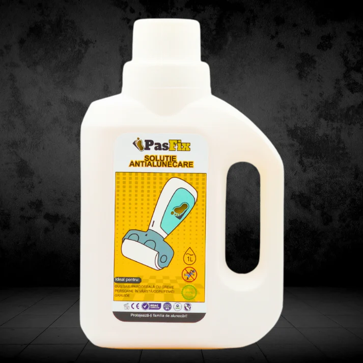 PasFix - Solutie Antialunecare PasFix 1L - Protecție sigură pentru gresie, piatră și marmură fără rolă aplicatoare