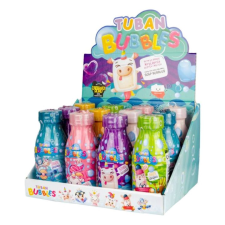 Slime si Jucarii Senzoriale - Solutie de facut Baloane de sapun, 250 ml - Tuban - BazaRapid.ro