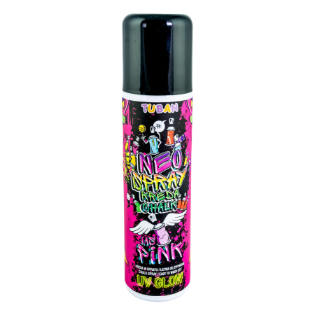 Slime si Jucarii Senzoriale - Spray Creta NEO , roz, 150 ml - Tuban - BazaRapid.ro