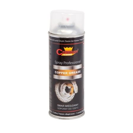 Accesorii Autoturisme - Spray Profesional Vaselina cu continut de Cupru, rezistent termic, 1200°C, 400ml