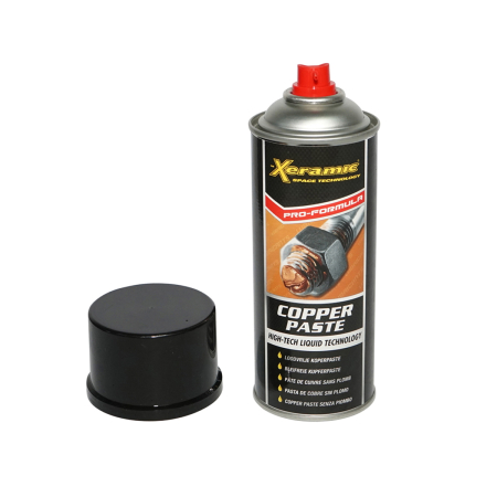 Accesorii Autoturisme - Spray Vaselina Profesional cu continut de Cupru, rezistent termic, 400ml, Xeramic