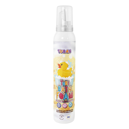 Slime si Jucarii Senzoriale - Spuma creativa pentru baie si slime - TUBI , GALBEN 200 ml - Tuban - BazaRapid.ro