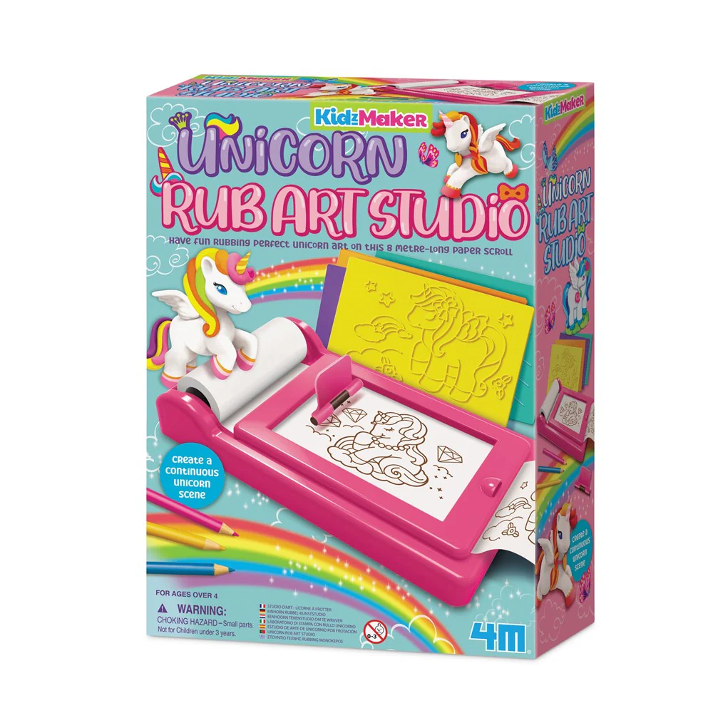 Arts Crafts - Studio creativ, imprimare prin transfer - Unicorni - 4M - BazaRapid.ro