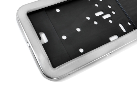 Auto - Moto - Suport numar inmatriculare din INOX, LPF 001