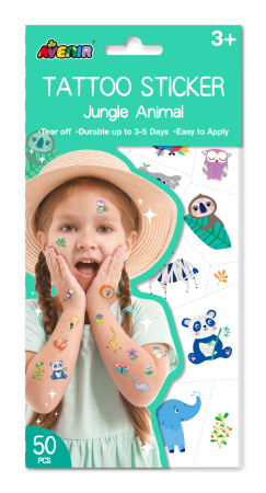 Arts Crafts - Tatuaje Animale Jungla - Avenir - BazaRapid.ro