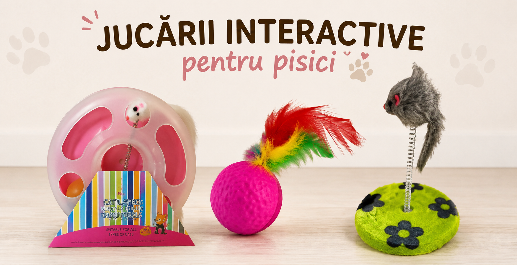 Pisica ta se plictisește? De ce sunt importante jucăriile pentru pisici?