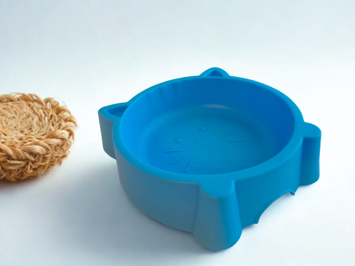 Castron din plastic pentru animale, 0,6 L, antiderapant [3]