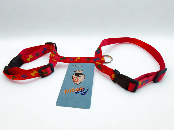 Ham pentru câini din chingă, tip C, reglabil, mărime S–M [4]