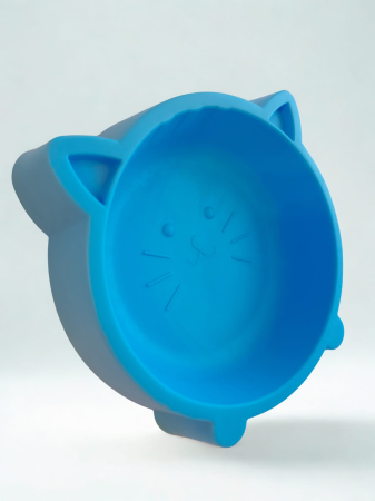 Castron din plastic pentru animale, 0,6 L, antiderapant [1]