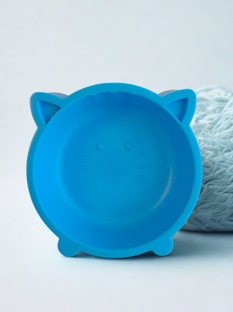 Hrănire - Castron din plastic pentru animale, 0,6 L, antiderapant