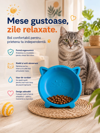 Castron antiderapant pentru animale 0,6 L [2]