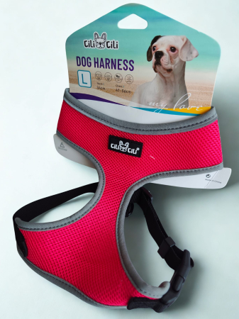 Plimbare - Ham pentru câini tip vestă, reglabil, mărime L