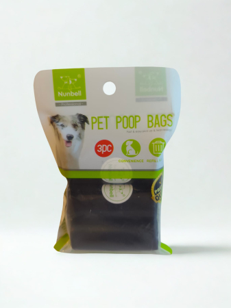 Plimbare - Rezerve pungi igienice pentru câini, 3x15 bucăți