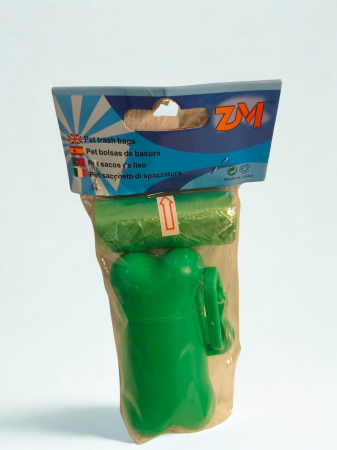 Plimbare - Suport pungi igienice pentru câini + rezervă inclusă