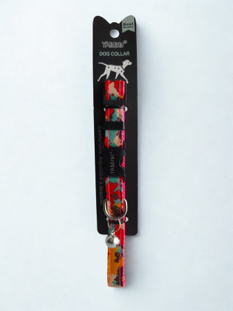 Zgardă pentru câini din chingă nylon, reglabilă, 40 cm [2]