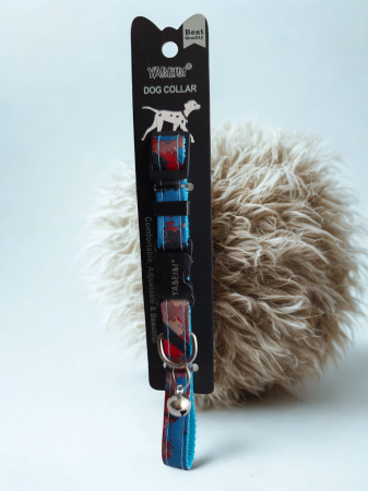 Zgardă pentru câini din chingă nylon, reglabilă, 40 cm [3]