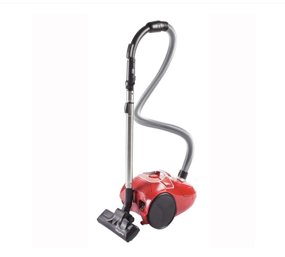 Aspirator cu sac Rowenta Compact Power parquet RO3953EA, 900W, Tub telescopic din metal, Sac Hygiene+, Rosu [2]