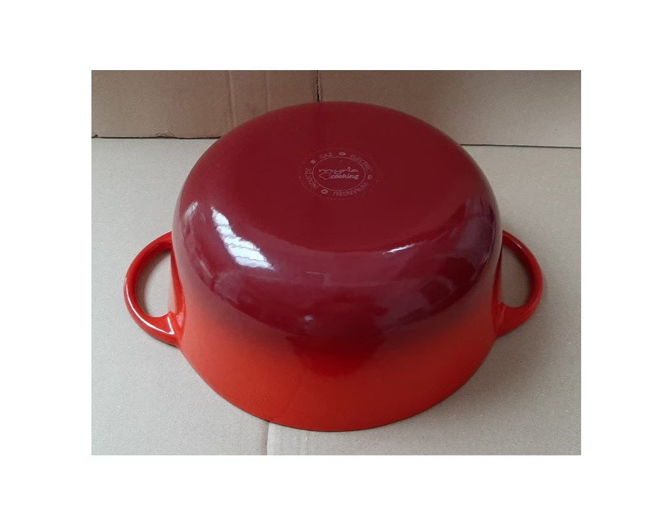 Cratita fonta MYRIA MY4172, 6l, 28cm, fonta, rosu [4]