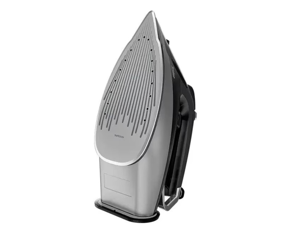 Fier de calcat BEKO SIM5124A, 2400W, jet de abur 230g/min, 350ml, SelfClean, talpa Soft Glide, Sistem anti-picurare, Negru-Argintiu [3]