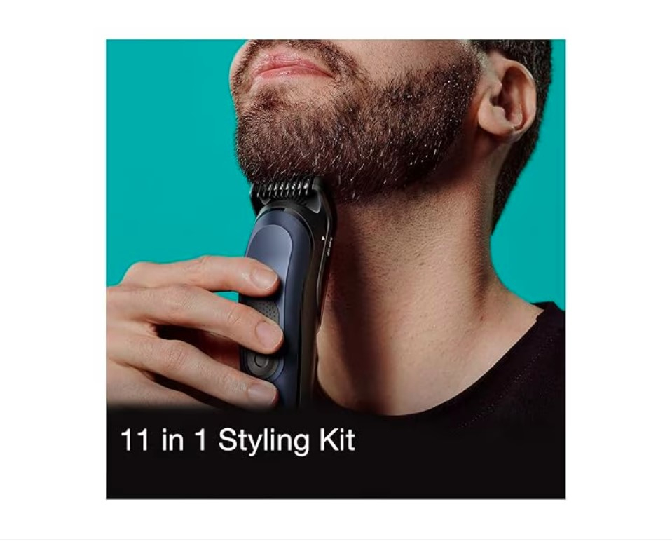 Set de tuns 11-in-1, Braun All-In-One Series 7 MGK7450, albastru [3]