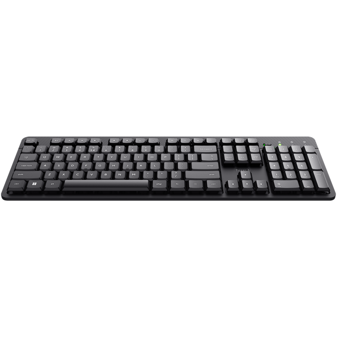 Tastatura Wireless Silentioasa Trust ODY V2, rezistenta la scurgeri, Negru [2]