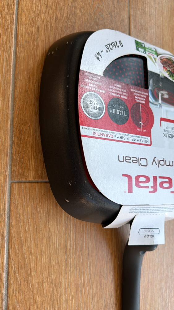 Tigaie grill Tefal Simply Clean B5674053, Thermo-Signal, invelis antiaderent din titan, 26X26 cm [5]