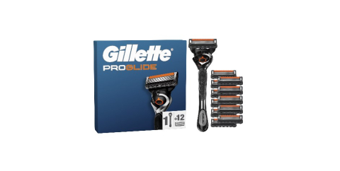 Aparate de ras - Aparat de ras Gillette ProGlide, maner + 12 rezerve